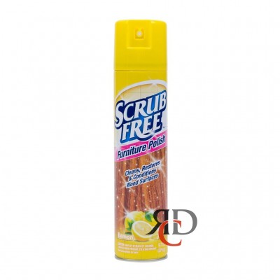 SCRUB FREE 8OZ FURNITURE POLISH  - LEMON 1CT